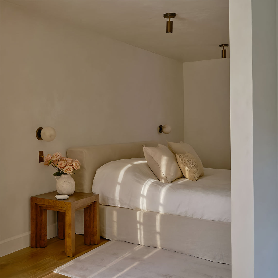 Celestial Double Alabaster Sconce - Vakkerlight