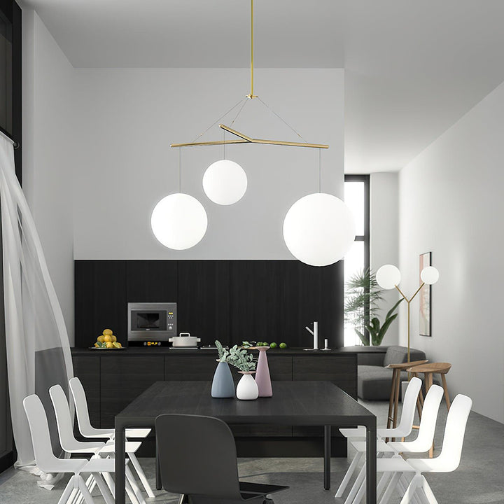 Celestial Orb Trio Pendant Lamp - Vakkerlight