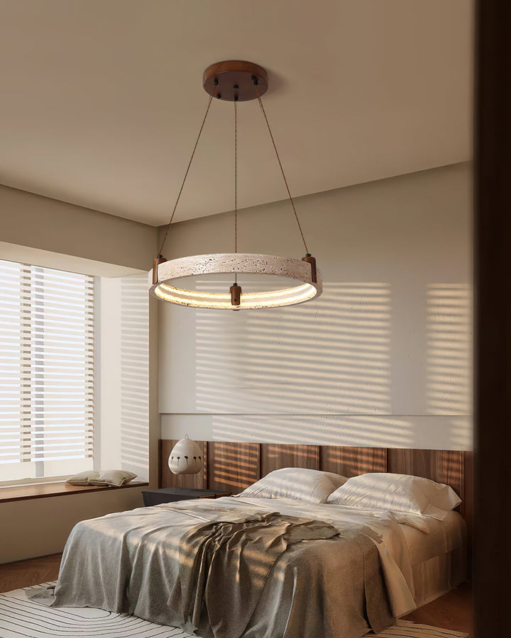 Celestial Orbit Travertine Chandelier - Vakkerlight