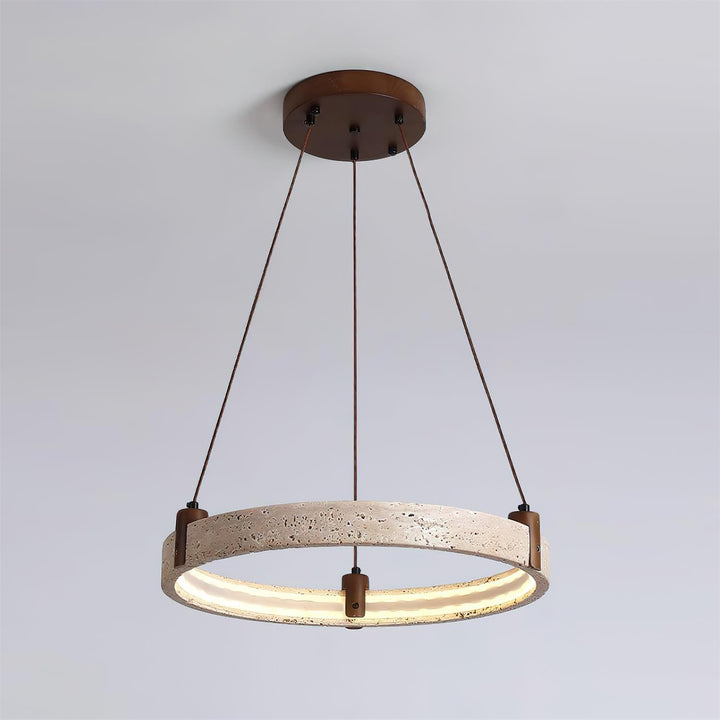 Celestial Orbit Travertine Chandelier - Vakkerlight