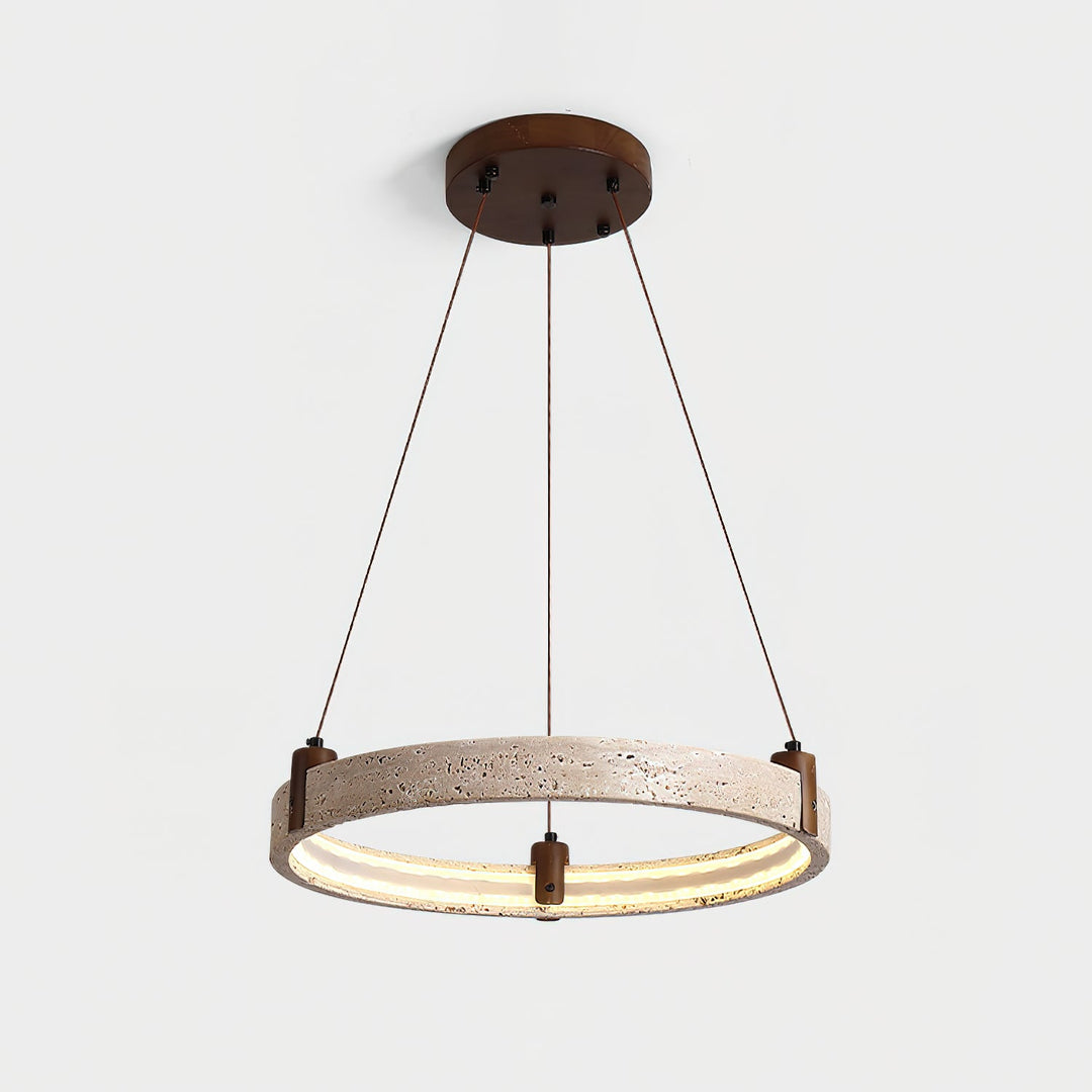 Celestial Orbit Travertine Chandelier - Vakkerlight