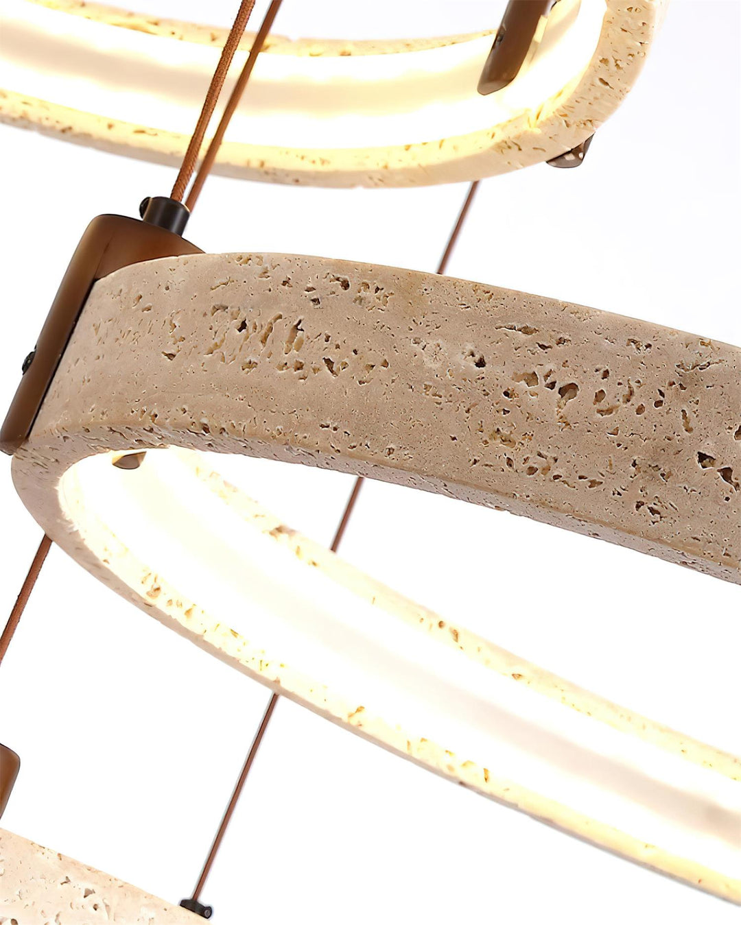 Celestial Orbit Travertine Chandelier - Vakkerlight