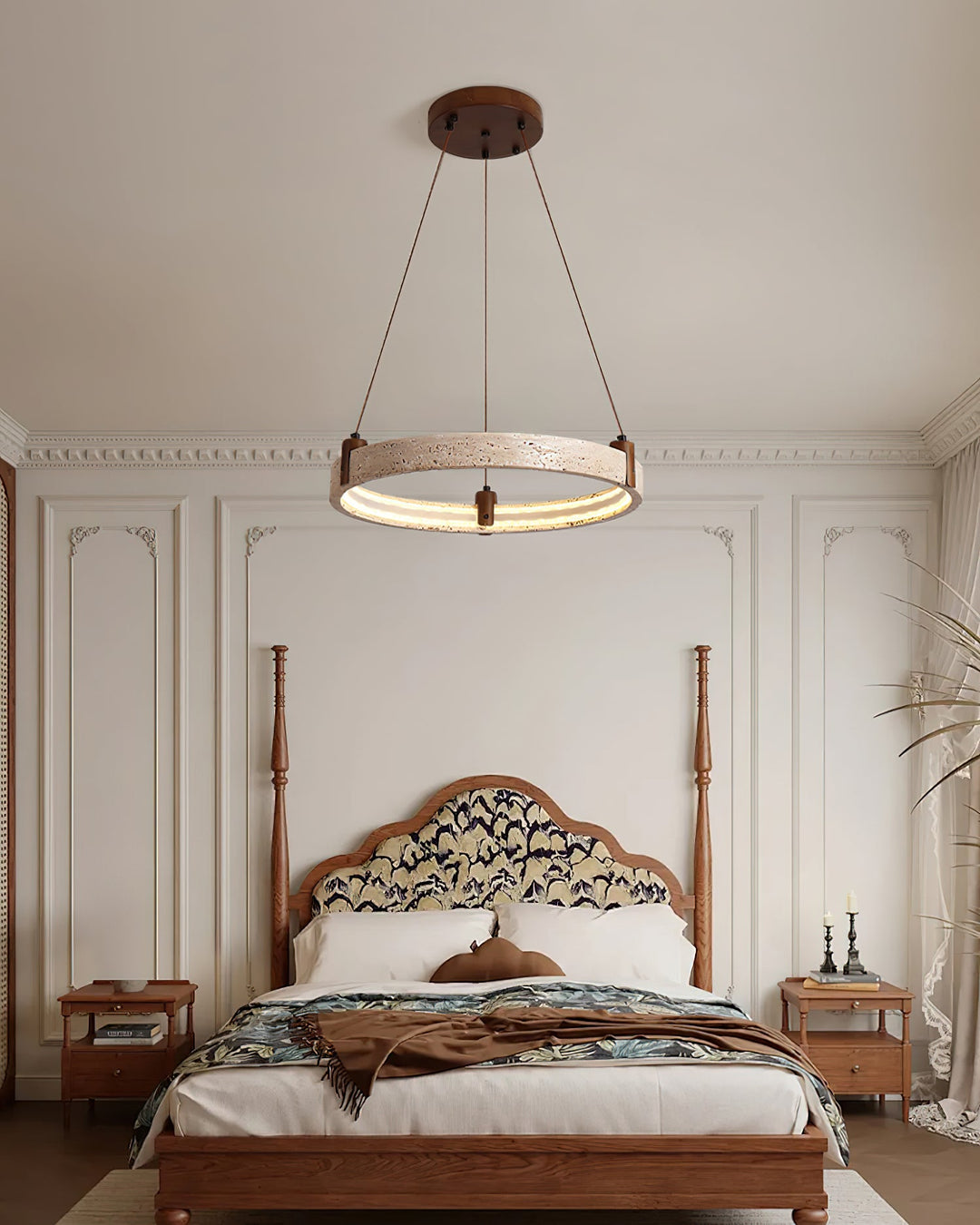 Celestial Orbit Travertine Chandelier - Vakkerlight