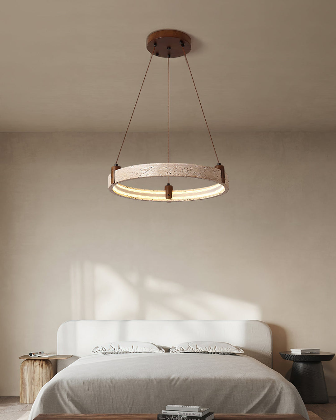 Celestial Orbit Travertine Chandelier - Vakkerlight