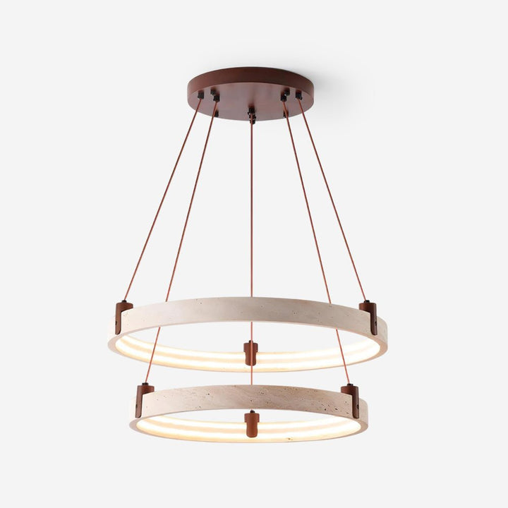Celestial Orbit Travertine Chandelier - Vakkerlight