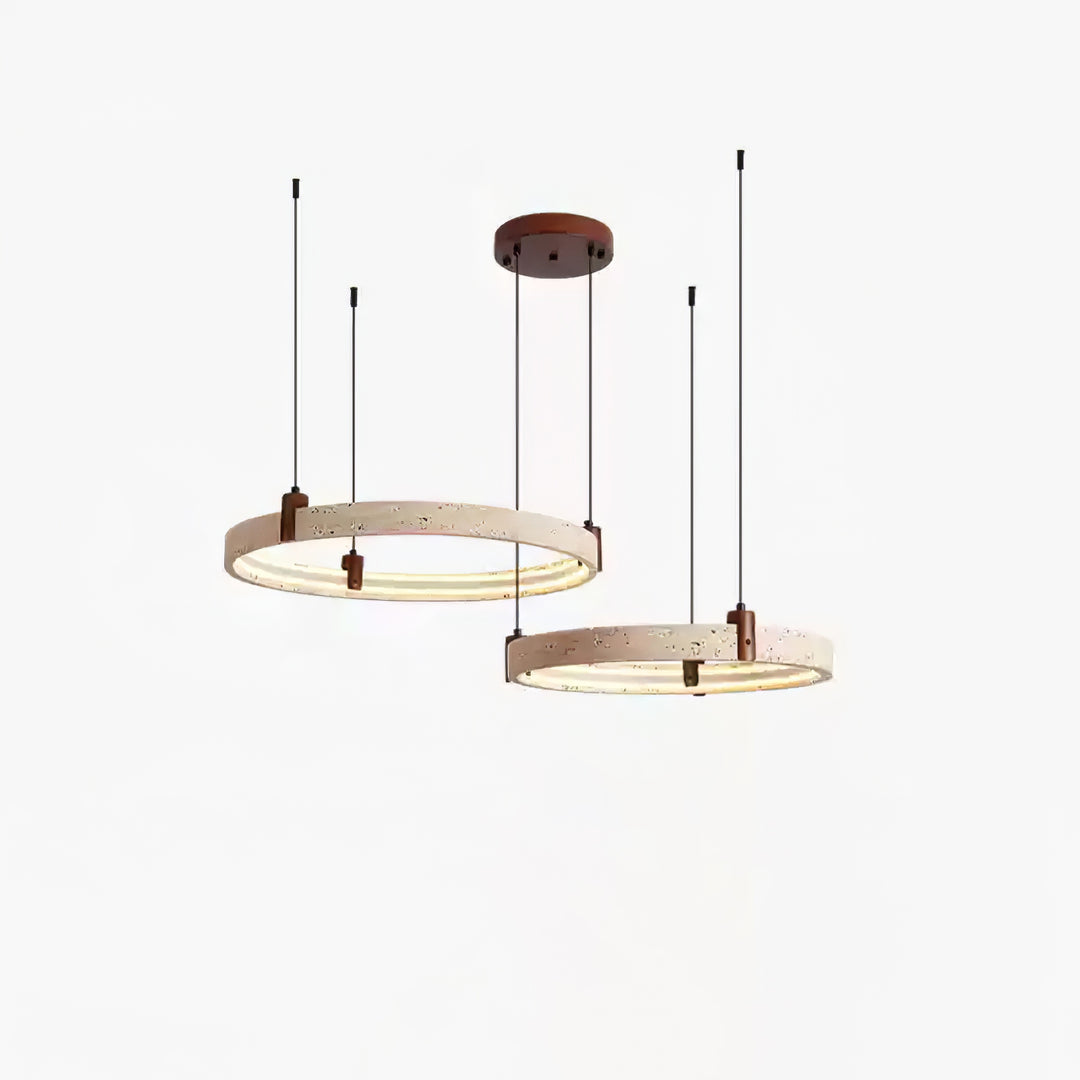 Celestial Orbit Travertine Chandelier - Vakkerlight