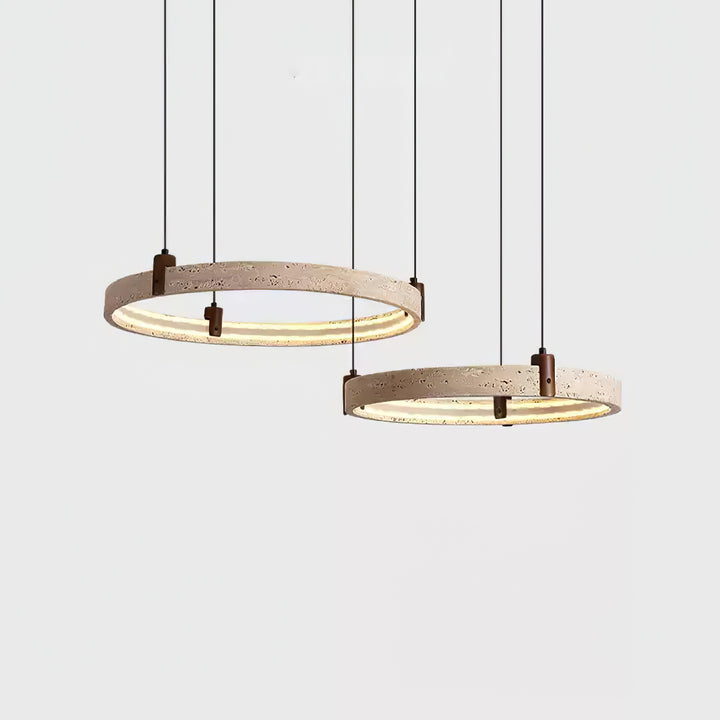 Celestial Orbit Travertine Chandelier - Vakkerlight