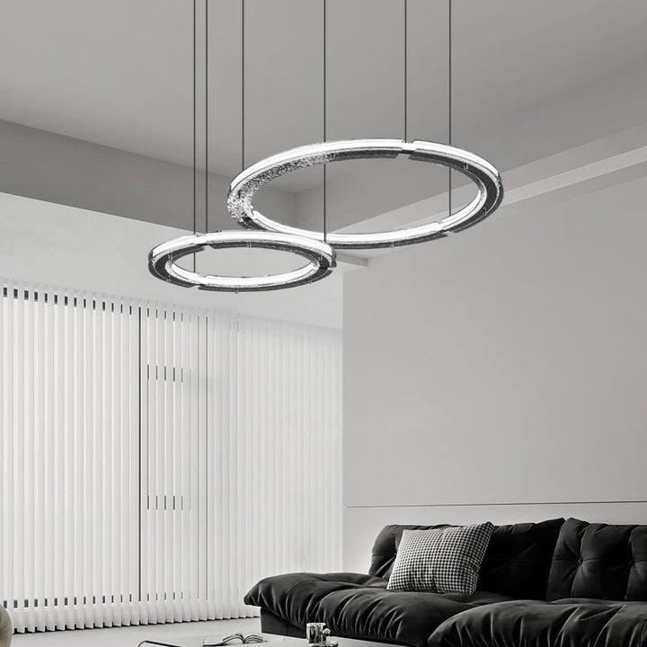 Celestial Rings Chandelier - Vakkerlight