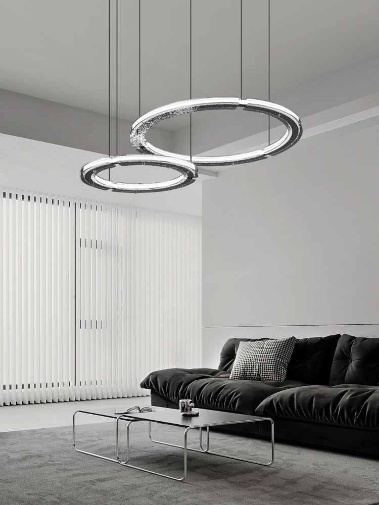 Celestial Rings Chandelier - Vakkerlight