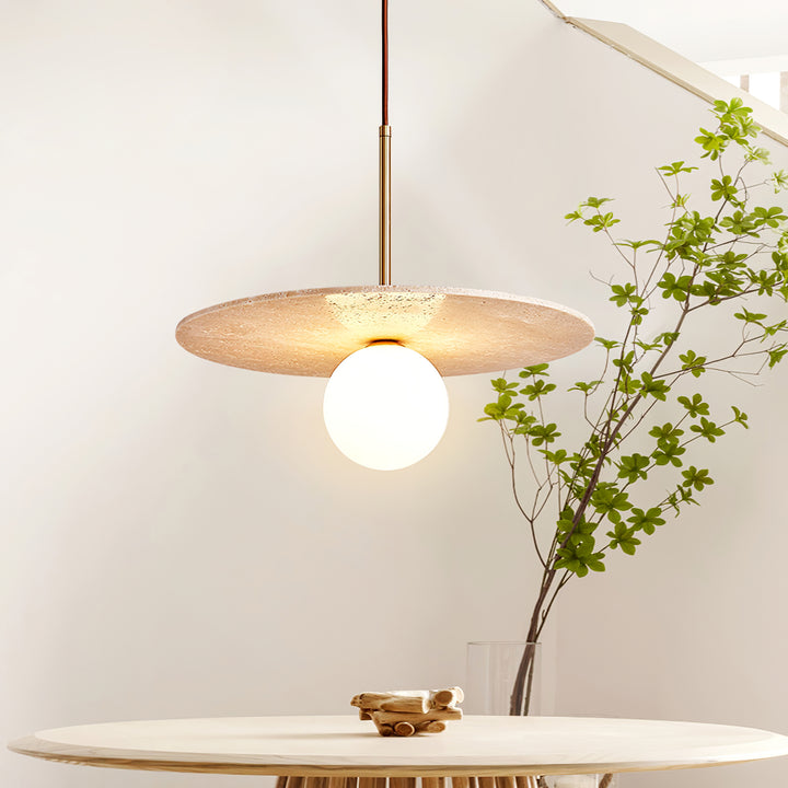 Celestial Travertine Pendant Light - Vakkerlight
