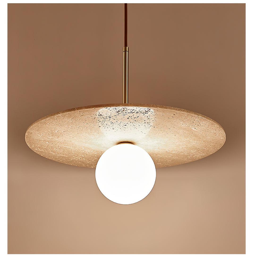 Celestial Travertine Pendant Light - Vakkerlight