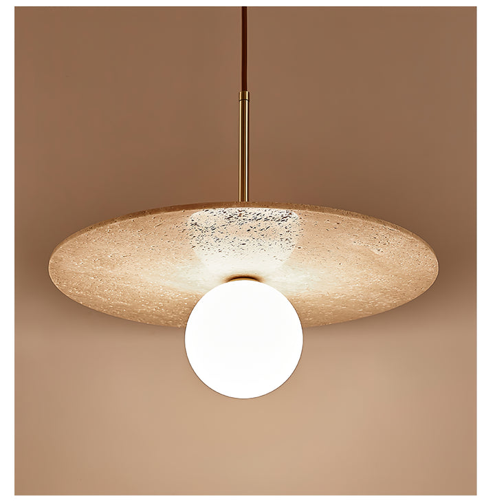 Celestial Travertine Pendant Light - Vakkerlight