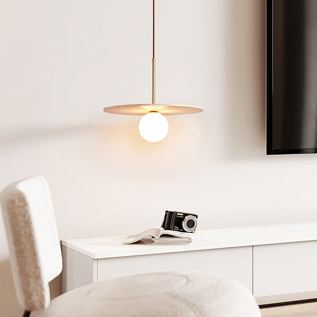 Celestial Travertine Pendant Light - Vakkerlight