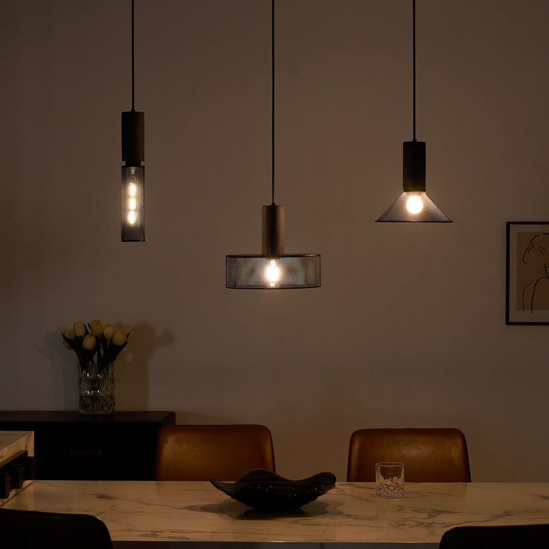 Cement Mesh Pendant Light