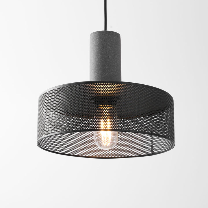Cement Mesh Pendant Light