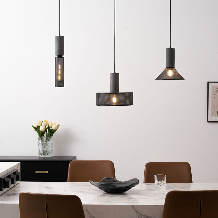 Cement Mesh Pendant Light