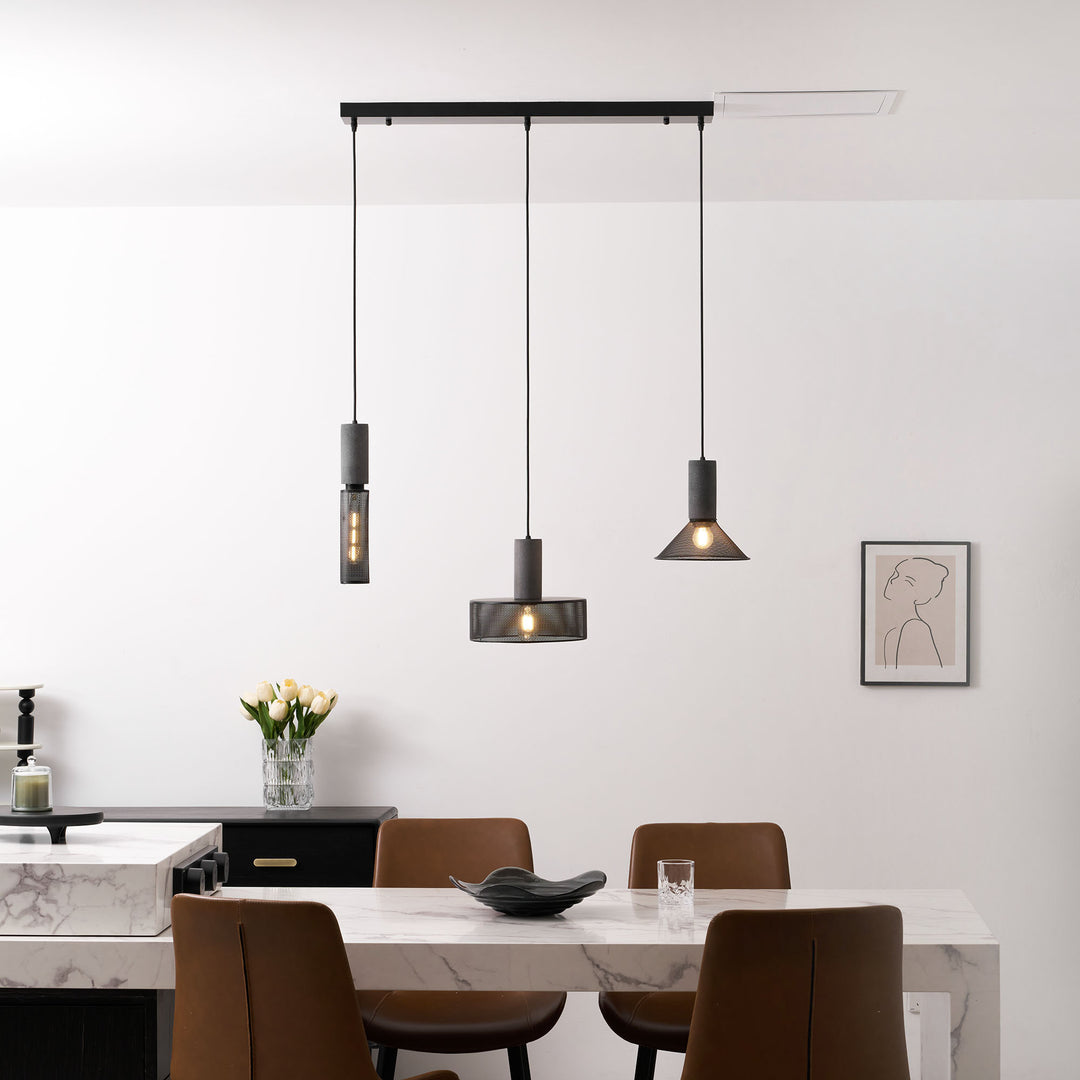 Cement Mesh Pendant Light