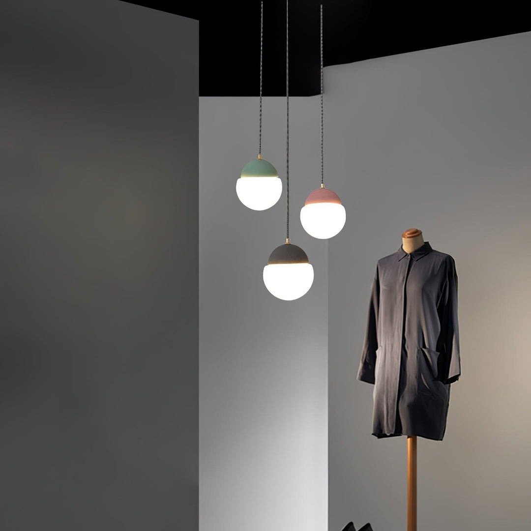 Cement Eclipse Pendant Lamp - Vakkerlight