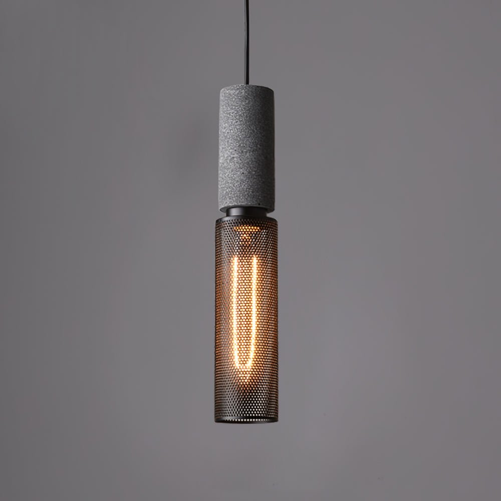 Cement Mesh Pendant Light - Vakkerlight