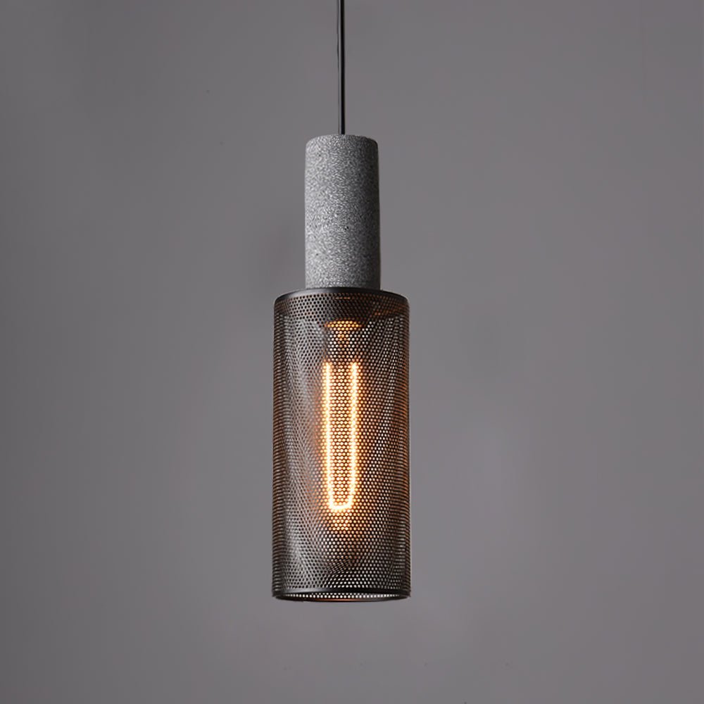 Cement Mesh Pendant Light - Vakkerlight