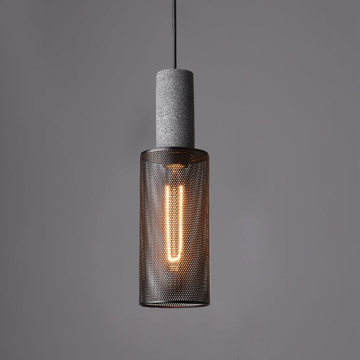 Cement Mesh Pendant Light - Vakkerlight