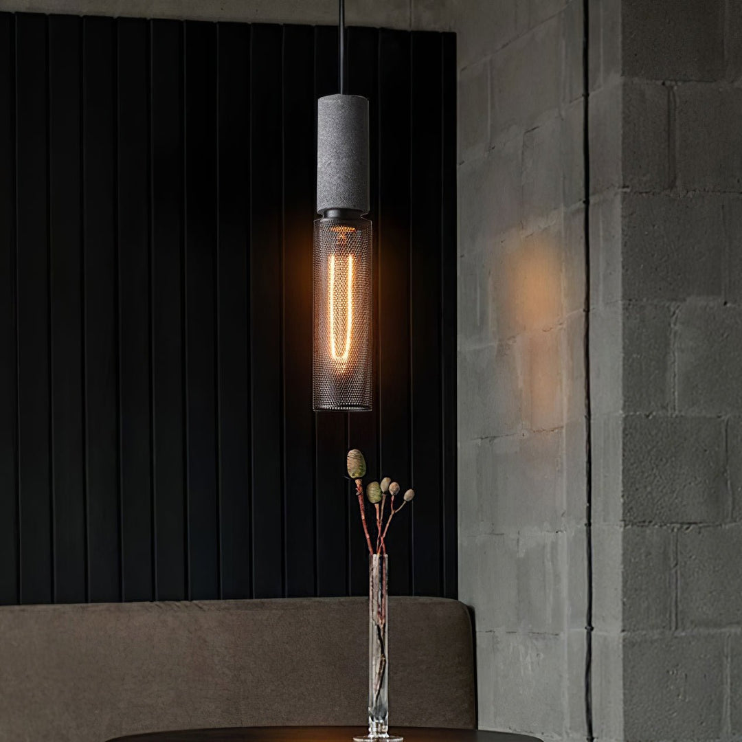 Cement Mesh Pendant Light - Vakkerlight