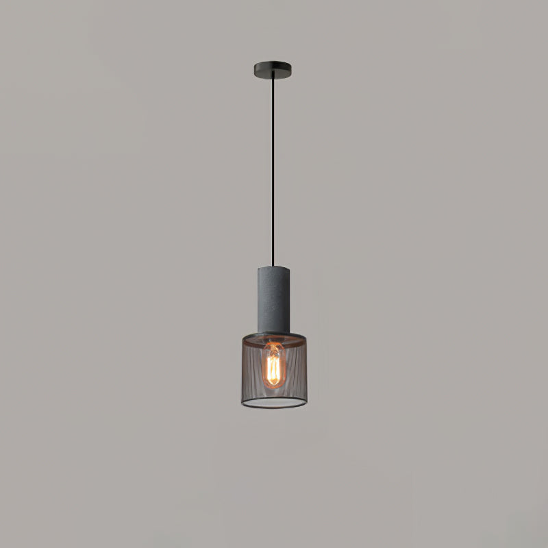 Hanglamp van cementgaas