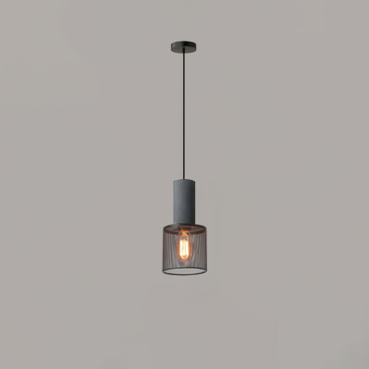 Hanglamp van cementgaas