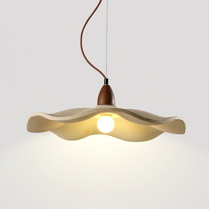 Cement Wave Pendant Light