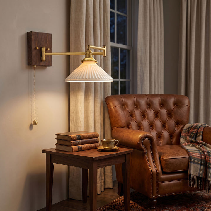 Ceramic Geometry Wall Lamp