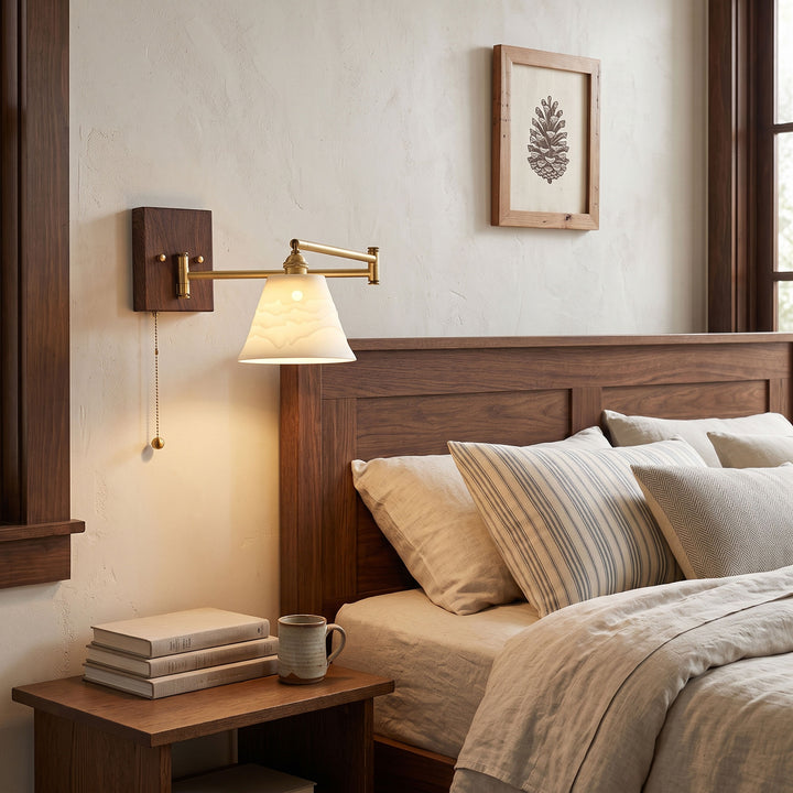 Ceramic Geometry Wall Lamp