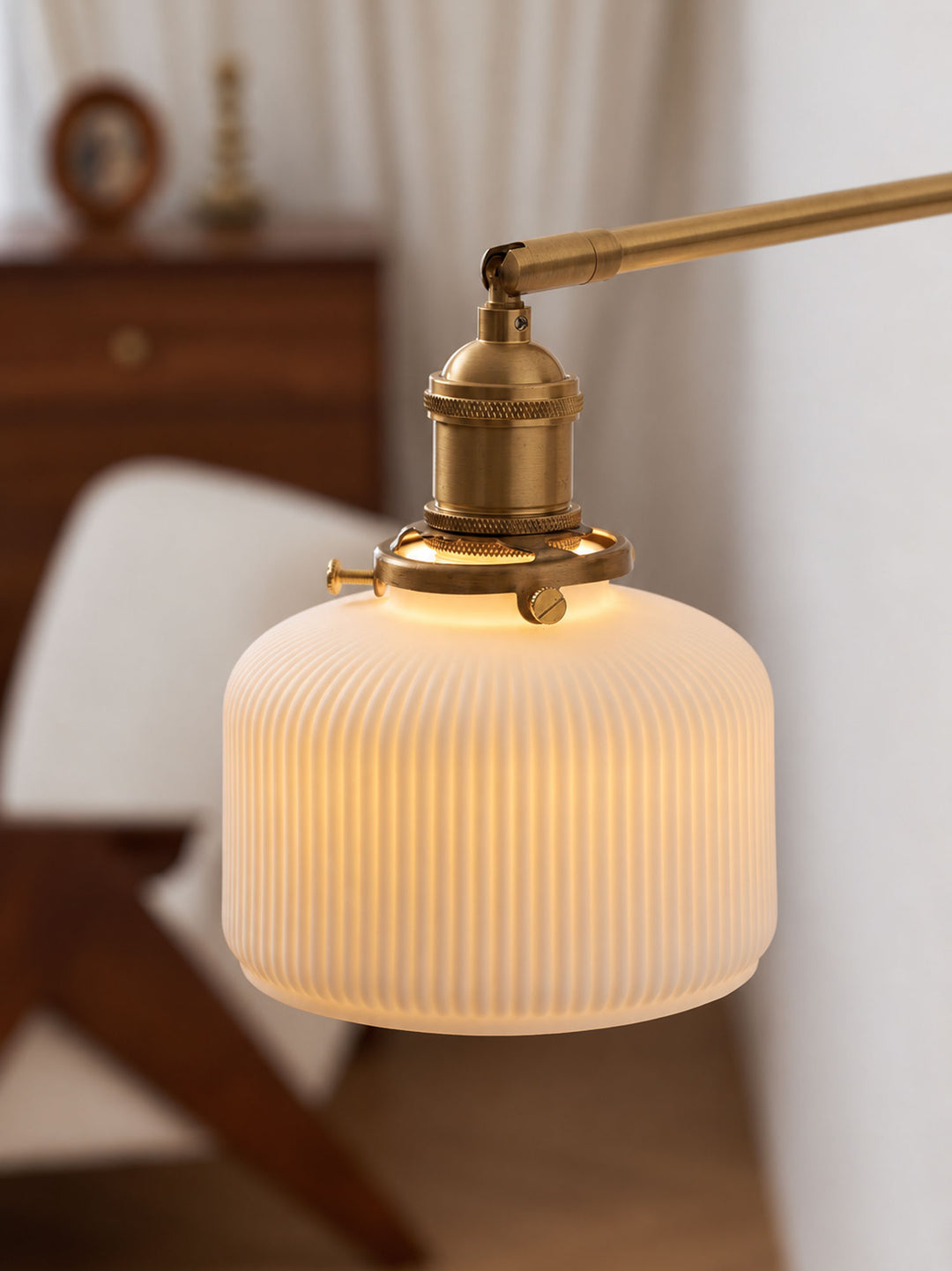 Ceramic Geometry Plug-in Wall Lamp