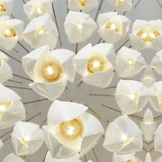 Ceramic Flower Pendant Light
