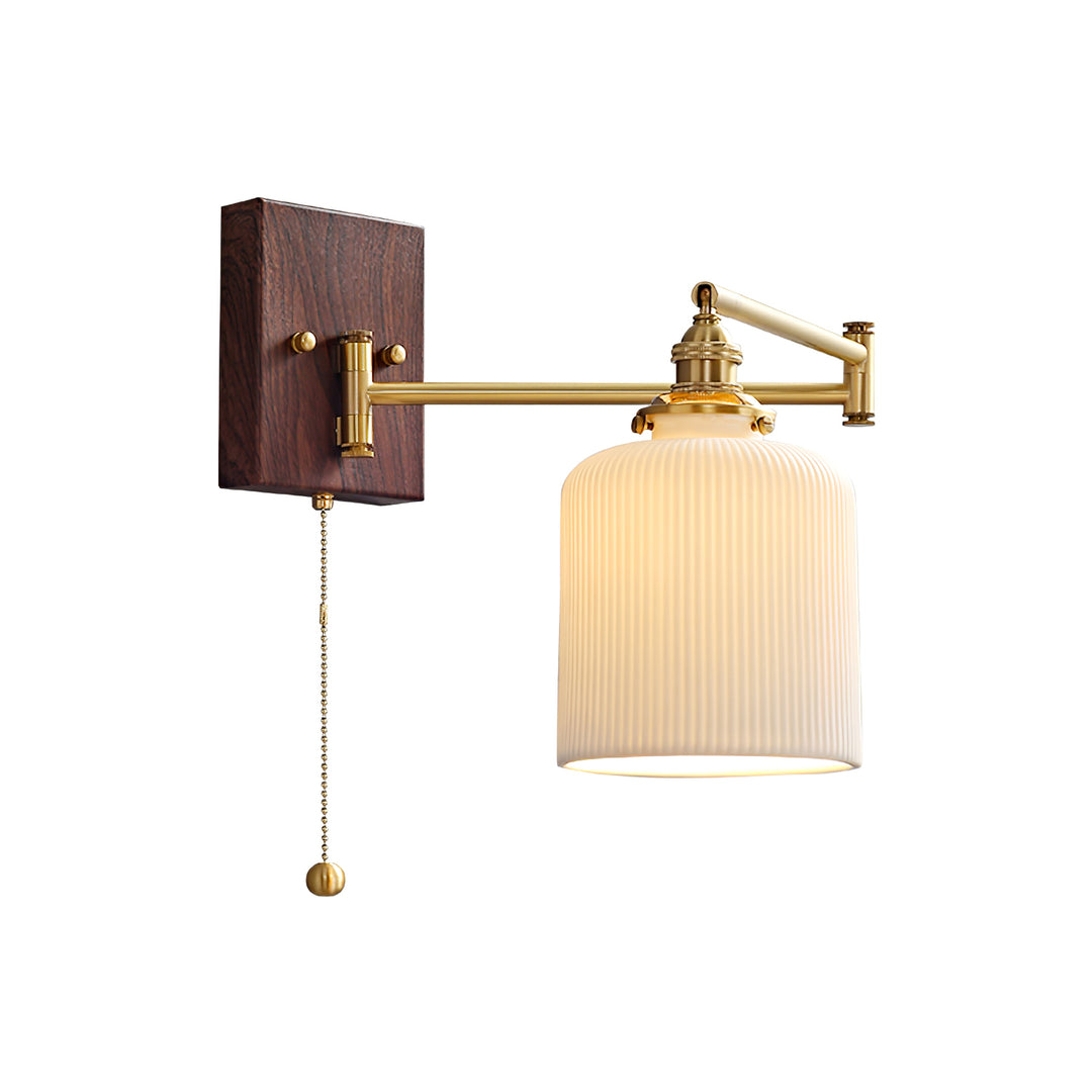 Keramik Geometrie Wandlampe