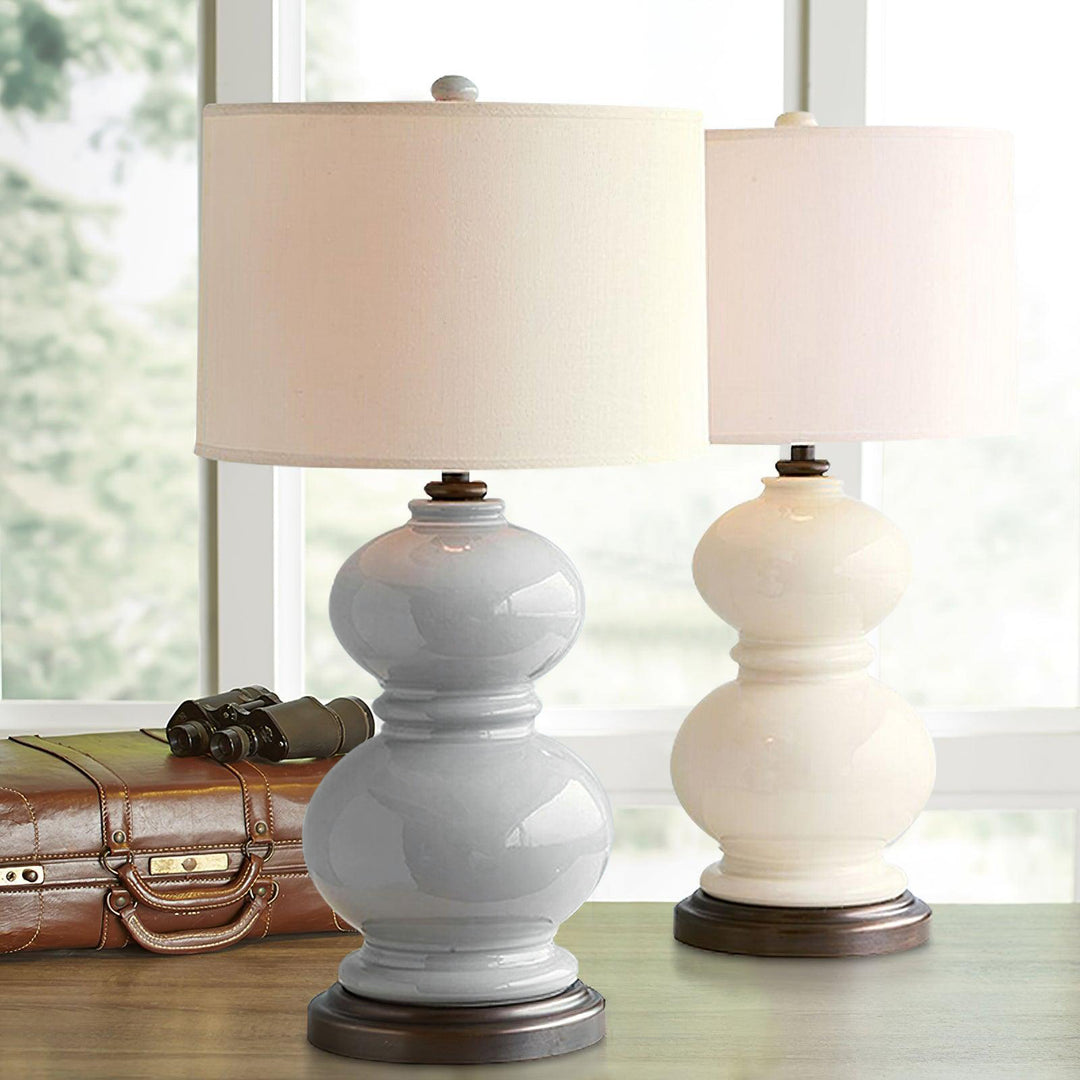 Ceramic Gourd Table Lamp - Vakkerlight