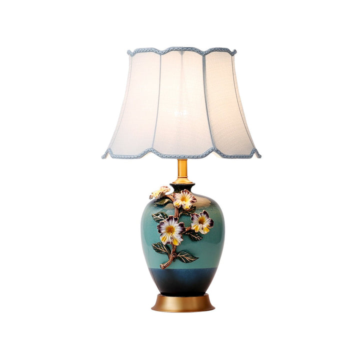 Ceramic Pattern Table Lamp - Vakkerlight