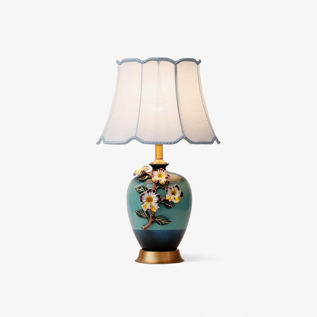 Ceramic Pattern Table Lamp - Vakkerlight