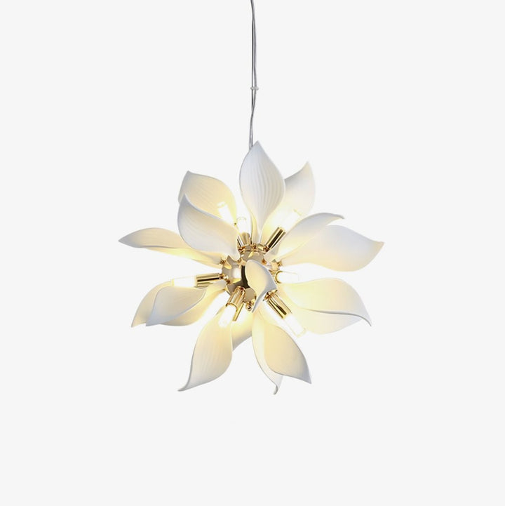 Ceramic Petals Blooming Chandelier - Vakkerlight