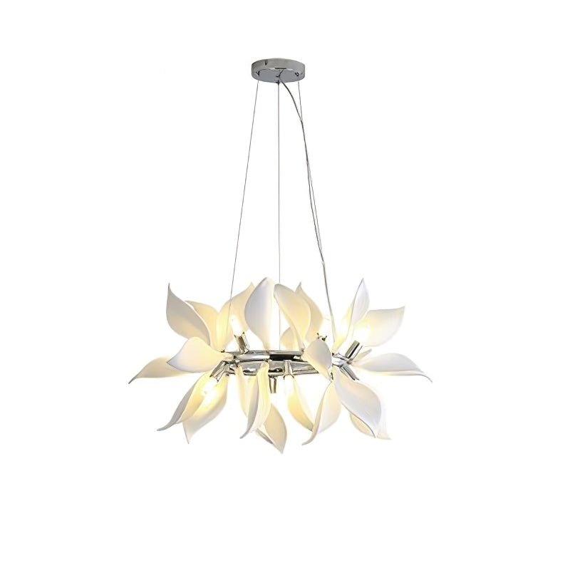 Ceramic Petals Blooming Chandelier - Vakkerlight