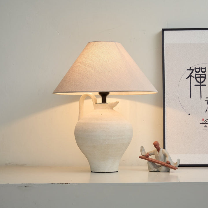 Ceramic Pitcher Shaped Table Lamp - Vakkerlight