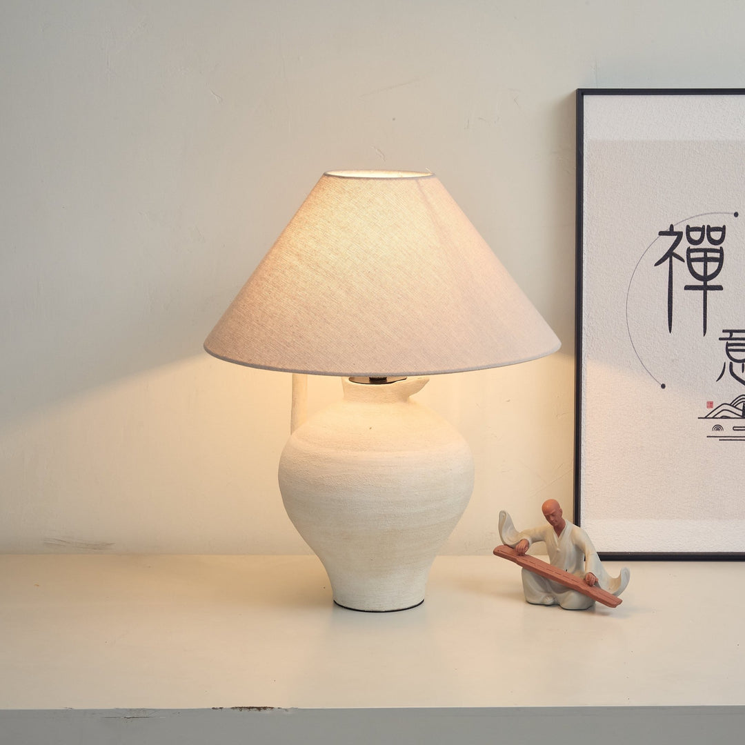 Ceramic Pitcher Shaped Table Lamp - Vakkerlight