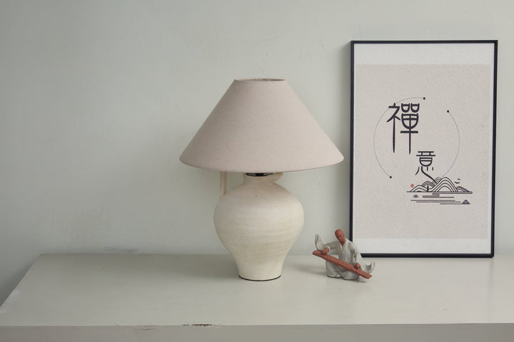 Ceramic Pitcher Shaped Table Lamp - Vakkerlight