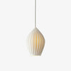 Ceramic Ribbed Pendant light