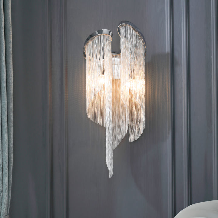 Chain Tassel Wall Lamp