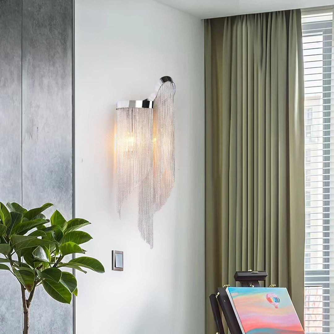 Chain Tassel Wall Lamp - Vakkerlight