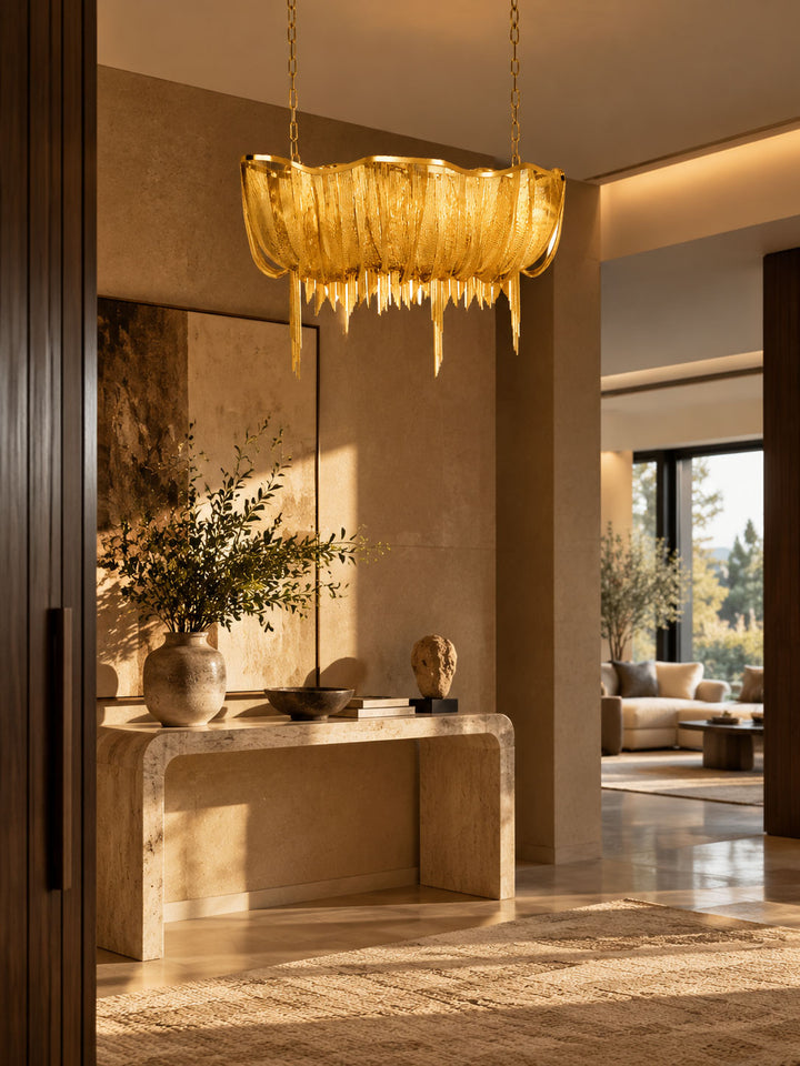Lampadario Chains Scintillante