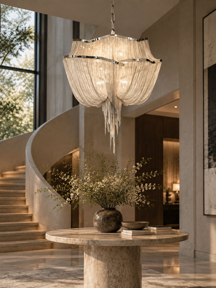 Lampadario Chains Scintillante