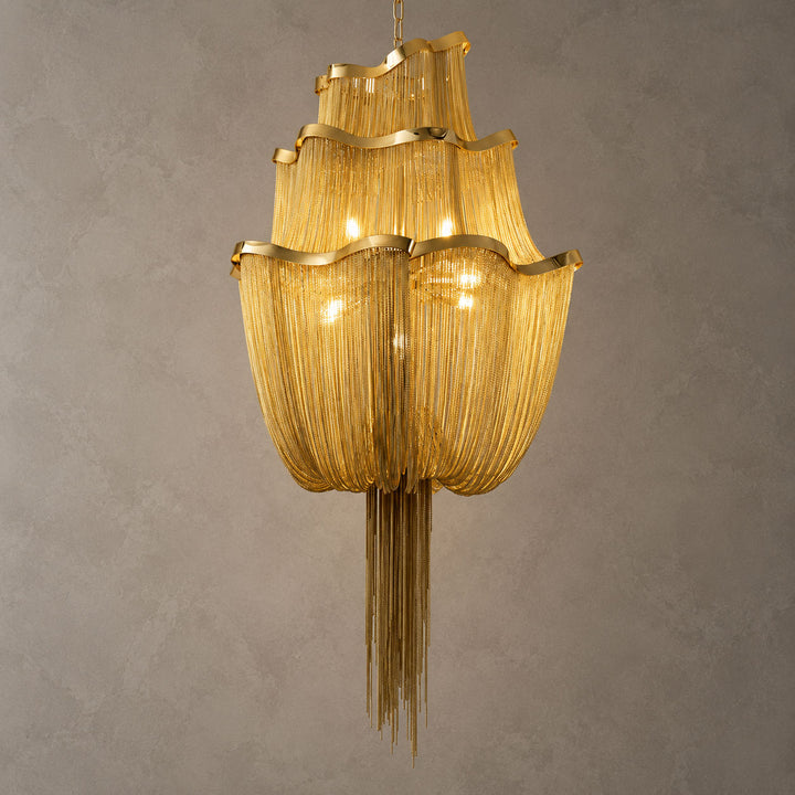 Lampadario Chains Scintillante