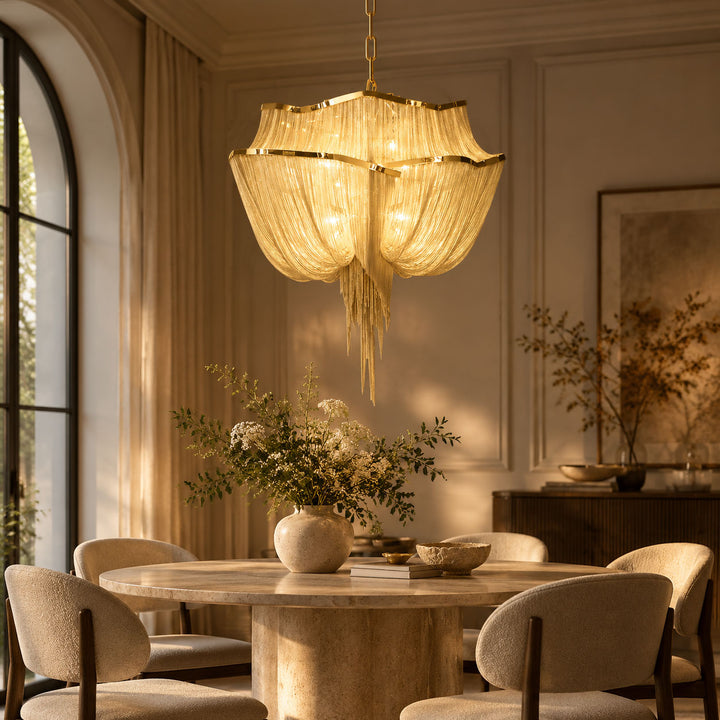 Lampadario Chains Scintillante