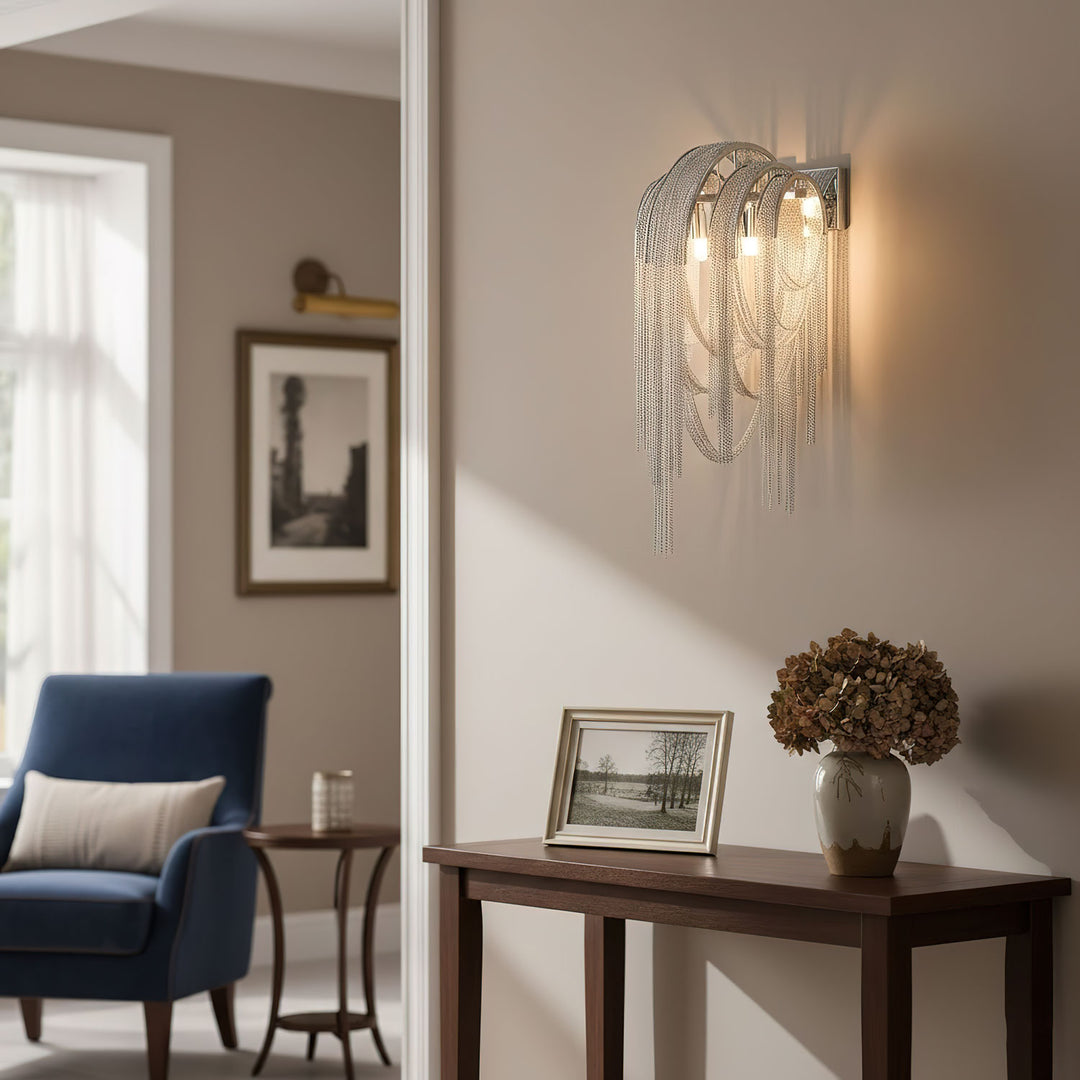 Chains Tassel Wall Lamp